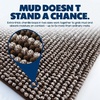 image:imageMuddy Mat TMax Dual Tone Indoor Dog Door Mat Slip Resistant Chenille Entryway Rug for Muddy Paws Super Water Absorbent Front Door Mat Quick Dry Washable mat  Beige 2ft x 5ftChocolate Brown