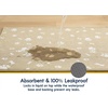 image:imageMuddy Mat Washable Pee Pads for Dogs Super Absorbent Reusable Puppy Pads100 Waterproof Pee amp Potty Training Pads for Pets NonSlip Dog Pads for Crates Playpens and Floors  2 Pack Grey 36x48Beige