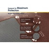 image:imageMuddy Mat Washable Pee Pads for Dogs Super Absorbent Reusable Puppy Pads100 Waterproof Pee amp Potty Training Pads for Pets NonSlip Dog Pads for Crates Playpens and Floors  2 Pack Grey 36x48Chocolate Brown