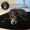 image:imageMuddy MatCloud K9 Bed for Dogs amp Cats Soft amp Relaxing Donut Dog Bed Chenille Material Removable Cover Washable amp Dryer SafeBrown Medium35x35Black