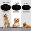 image:imageMuddy MatCloud K9 Bed for Dogs amp Cats Soft amp Relaxing Donut Dog Bed Chenille Material Removable Cover Washable amp Dryer SafeBrown Medium35x35Black