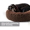 image:imageMuddy MatCloud K9 Bed for Dogs amp Cats Soft amp Relaxing Donut Dog Bed Chenille Material Removable Cover Washable amp Dryer SafeBrown Medium35x35Chocolate Brown