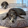 image:imageMuddy MatCloud K9 Bed for Dogs amp Cats Soft amp Relaxing Donut Dog Bed Chenille Material Removable Cover Washable amp Dryer SafeBrown Medium35x35Grey