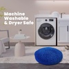 image:imageMuddy MatCloud K9 Bed for Dogs amp Cats Soft amp Relaxing Donut Dog Bed Chenille Material Removable Cover Washable amp Dryer SafeBrown Medium35x35Navy Blue