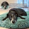 image:imageMuddy MatCloud K9 Bed for Dogs amp Cats Soft amp Relaxing Donut Dog Bed Chenille Material Removable Cover Washable amp Dryer SafeBrown Medium35x35Seafoam Green
