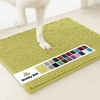 image:imageMuddy Mat  Super Water Absorbent Door Mat Indoor Microfiber Quick Dry Chenille Entryway Rug Slip Resistant Front Door Mat Indoor Mats for Entryway Machine Washable Pet Rug Yellow 48 x 72