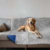 image:imageMuddy Mat Dog Blanket  Chenille Water Absorption Blanket for Bed amp Couch Cover for Dogs Washable AntiSlip Soft and Durable Furniture Protector for Dogs  Beige 48x56Grey