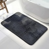 image:imageMuddy Mat Memory Foam Bath Mat  Velvet Soft Non Slip Bathroom Rugs Thick Absorbent Bath Rugs Washable Bath Mat for Bathroom Floor and Shower Grey 2ft x 3ftBlack