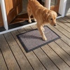 image:imageMuddy Mat Meshy Mat Door Mat HeavyDuty QuickDry Floor Mat Sand amp Dirt Trapper for Indoor amp Outdoor Ideal for Entrance MudroomsPatios amp GaragesLowProfileNonSlipWashable Box 16x24x04Arch Brown