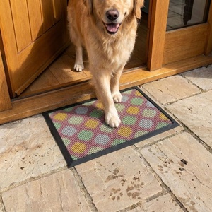 image:imageMuddy Mat Meshy Mat Door Mat HeavyDuty QuickDry Floor Mat Sand amp Dirt Trapper for Indoor amp Outdoor Ideal for Entrance MudroomsPatios amp GaragesLowProfileNonSlipWashable Box 16x24x04Leaf