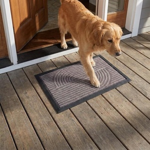 image:imageMuddy Mat Meshy Mat Door Mat HeavyDuty QuickDry Floor Mat Sand amp Dirt Trapper for Indoor amp Outdoor Ideal for Entrance MudroomsPatios amp GaragesLowProfileNonSlipWashable Box 16x24x04Arch Brown