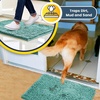 image:imageMuddy Mat  Super Absorbent Door Mat Indoor Microfiber Quick Dry Chenille Entryway Rug NonSlip Front Door Mat Indoor Mats for Entryway Machine Washable Pet Rug Seafoam Green 59x24