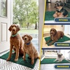 image:imageMuddy Mat  Super Water Absorbent Door Mat Indoor Microfiber Quick Dry Chenille Entryway Rug Slip Resistant Front Door Mat Indoor Mats for Entryway Machine Washable Pet Rug Dark Green 28x18