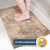 image:imageMuddy Mat  Super Water Absorbent Door Mat Indoor Microfiber Quick Dry Chenille Entryway Rug Slip Resistant Front Door Mat Indoor Mats for Entryway Machine Washable Pet Rug Beige 24x120
