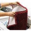 image:imageMuddy Mat  Super Water Absorbent Door Mat Indoor Microfiber Quick Dry Chenille Entryway Rug Slip Resistant Front Door Mat Indoor Mats for Entryway Machine Washable Pet Rug Red 35x24