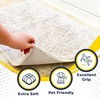 image:imageMuddy Mat  Super Water Absorbent Door Mat Indoor Microfiber Quick Dry Chenille Entryway Rug Slip Resistant Front Door Mat Indoor Mats for Entryway Machine Washable Pet Rug White 30x19