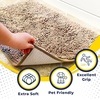 image:imageMuddy Mat  Super Water Absorbent Door Mat Indoor Microfiber Quick Dry Chenille Entryway Rug Slip Resistant Front Door Mat Indoor Mats for Entryway Machine Washable Pet Rug Beige 24x120