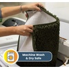 image:imageMuddy Mat  Super Water Absorbent Door Mat Indoor Microfiber Quick Dry Chenille Entryway Rug Slip Resistant Front Door Mat Indoor Mats for Entryway Machine Washable Pet Rug Army Green 19x30