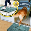 image:imageMuddy Mat  Super Water Absorbent Door Mat Indoor Microfiber Quick Dry Chenille Entryway RugSlip Resistant Front Door MatIndoor Mats for EntrywayMachine Washable Pet Rug Seafoam Green 30x19
