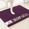 image:imageMuddy Mat  Super Water Absorbent Door Mat Indoor Microfiber Quick Dry Chenille Entryway Rug Slip Resistant Front Door Mat Indoor Mats for Entryway Machine Washable Pet Rug Dark Purple 19x30