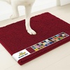 image:imageMuddy Mat  Super Water Absorbent Door Mat Indoor Microfiber Quick Dry Chenille Entryway Rug Slip Resistant Front Door Mat Indoor Mats for Entryway Machine Washable Pet Rug Maroon 18x28