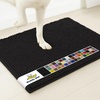 image:imageMuddy Mat  Super Water Absorbent Door Mat Indoor Microfiber Quick Dry Chenille Entryway Rug Slip Resistant Front Door Mat Indoor Mats for Entryway Machine Washable Pet Rug Black 30x19