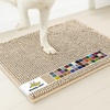 image:imageMuddy Mat  Super Water Absorbent Door Mat Indoor Microfiber Quick Dry Chenille Entryway Rug Slip Resistant Front Door Mat Indoor Mats for Entryway Machine Washable Pet Rug Beige 28x18