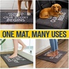 image:imageMuddy Mat Absorbent Microfiber Door Mat and Pet Rug Non Slip Washable Chenille Indoor Outdoor Rug  Warning Dog Cant Hold Its Licker Funny Pet Welcome Mat 19x30Home Is Where Our Story Begins