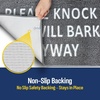 image:imageMuddy Mat Absorbent Microfiber Door Mat and Pet Rug Non Slip Washable Chenille Indoor Outdoor Rug  Warning Dog Cant Hold Its Licker Funny Pet Welcome Mat 19x30Please Knock Dog Will Bark Anyway