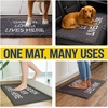 image:imageMuddy Mat Absorbent Microfiber Door Mat and Pet Rug Non Slip Washable Chenille Indoor Outdoor Rug  Warning Dog Cant Hold Its Licker Funny Pet Welcome Mat 19x30Garden Lover Lives Here