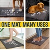 image:imageMuddy Mat Absorbent Microfiber Door Mat and Pet Rug Non Slip Washable Chenille Indoor Outdoor Rug  Warning Dog Cant Hold Its Licker Funny Pet Welcome Mat 19x30The Grandkids Spoiled Here