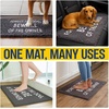 image:imageMuddy Mat Absorbent Microfiber Door Mat and Pet Rug Non Slip Washable Chenille Indoor Outdoor Rug  Warning Dog Cant Hold Its Licker Funny Pet Welcome Mat 19x30Forget The Dog  Beware Of The Owner