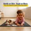 image:imageMuddy Mat Highly Water Absorbent Microfiber Door Mat and Pet Carpet SlipResistant Thick Washable Soft Chenille Mat for Kitchen Bedroom Indoor and Outdoor  Dog Face Rottweiler 19X30French Bulldog