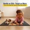 image:imageMuddy Mat Highly Water Absorbent Microfiber Door Mat and Pet Carpet SlipResistant Thick Washable Soft Chenille Mat for Kitchen Bedroom Indoor and Outdoor  Dog Face Rottweiler 19X30Poodle