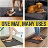 image:imageMuddy Mat Highly Water Absorbent Microfiber Door Mat and Pet Carpet SlipResistant Thick Washable Soft Chenille Mat for Kitchen Bedroom Indoor and Outdoor  Dog Face Rottweiler 19X30German Shepherd
