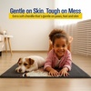 image:imageMuddy Mat Highly Water Absorbent Microfiber Door Mat and Pet Carpet SlipResistant Thick Washable Soft Chenille Mat for Kitchen Bedroom Indoor and Outdoor  Dog Face Rottweiler 19X30Cavalier King Charles Spaniel