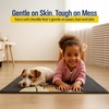 image:imageMuddy Mat Highly Water Absorbent Microfiber Door Mat and Pet Carpet SlipResistant Thick Washable Soft Chenille Mat for Kitchen Bedroom Indoor and Outdoor  Dog Face Rottweiler 19X30Labrador