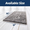 image:imageMuddy Mat Paw Dog Door Embroidery Mat Super Absorbent Microfiber Indoor Outdoor mat for Muddy Paws NonSlip Washable Pet Rug Quick Dry Chenille Entryway Carpet Machine Washable  Grey 19x30Hot Dog