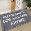 Please Knock Dog Will Bark Anyway