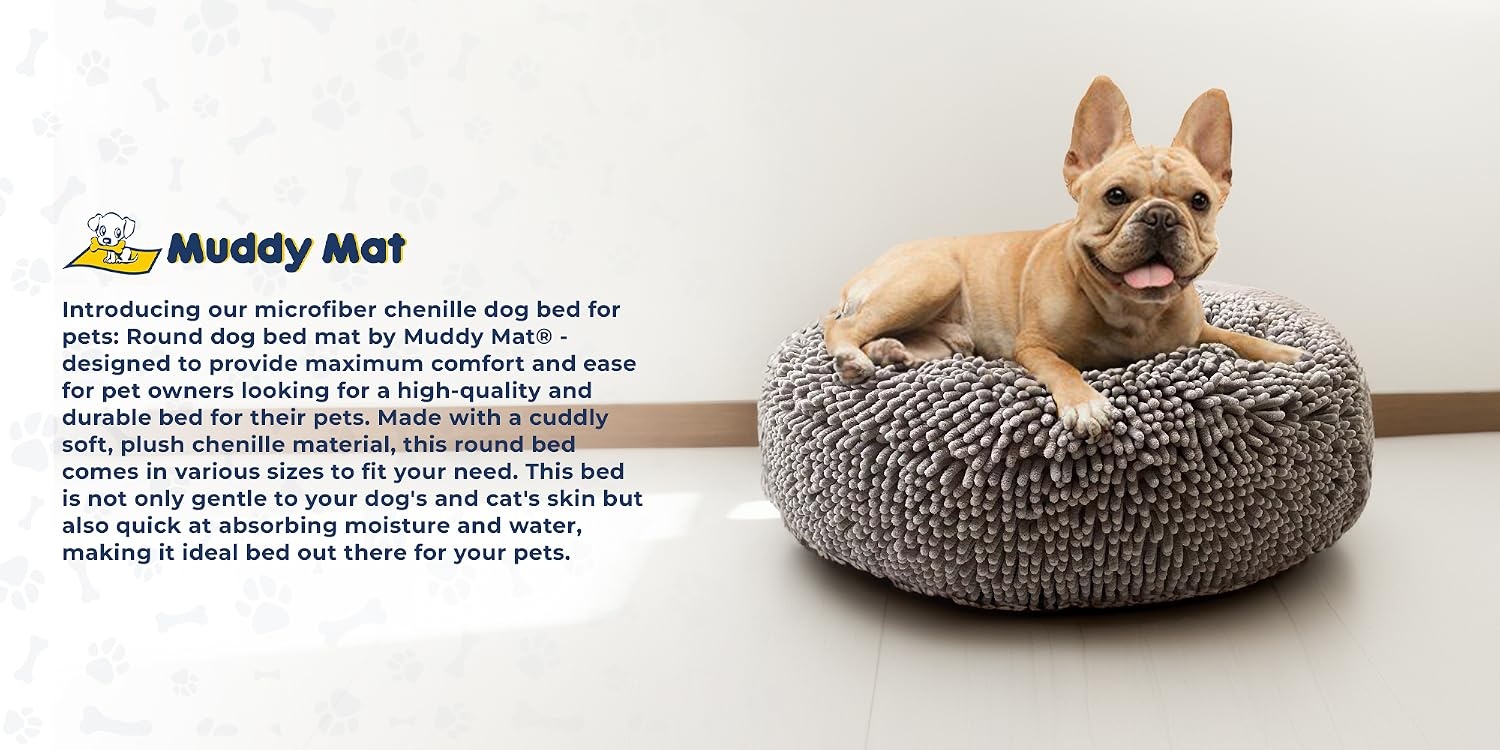 Muddy Mat｜Super Water Absorbent Door Mat,High‑Absorption Chenille Mats for Dog Households